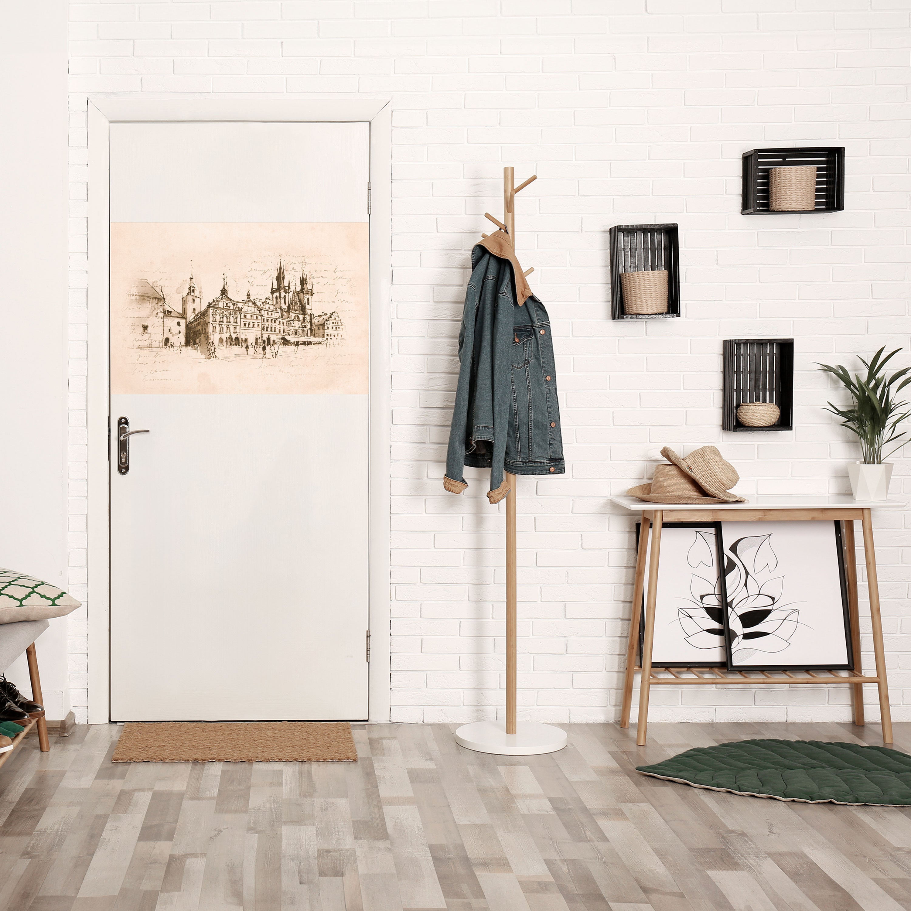 WHISPERS OF ARCHITECTURE Poster Horizontal Autocolante