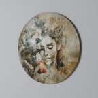 WHISPERS OF TEMPTATION Round Wall Art