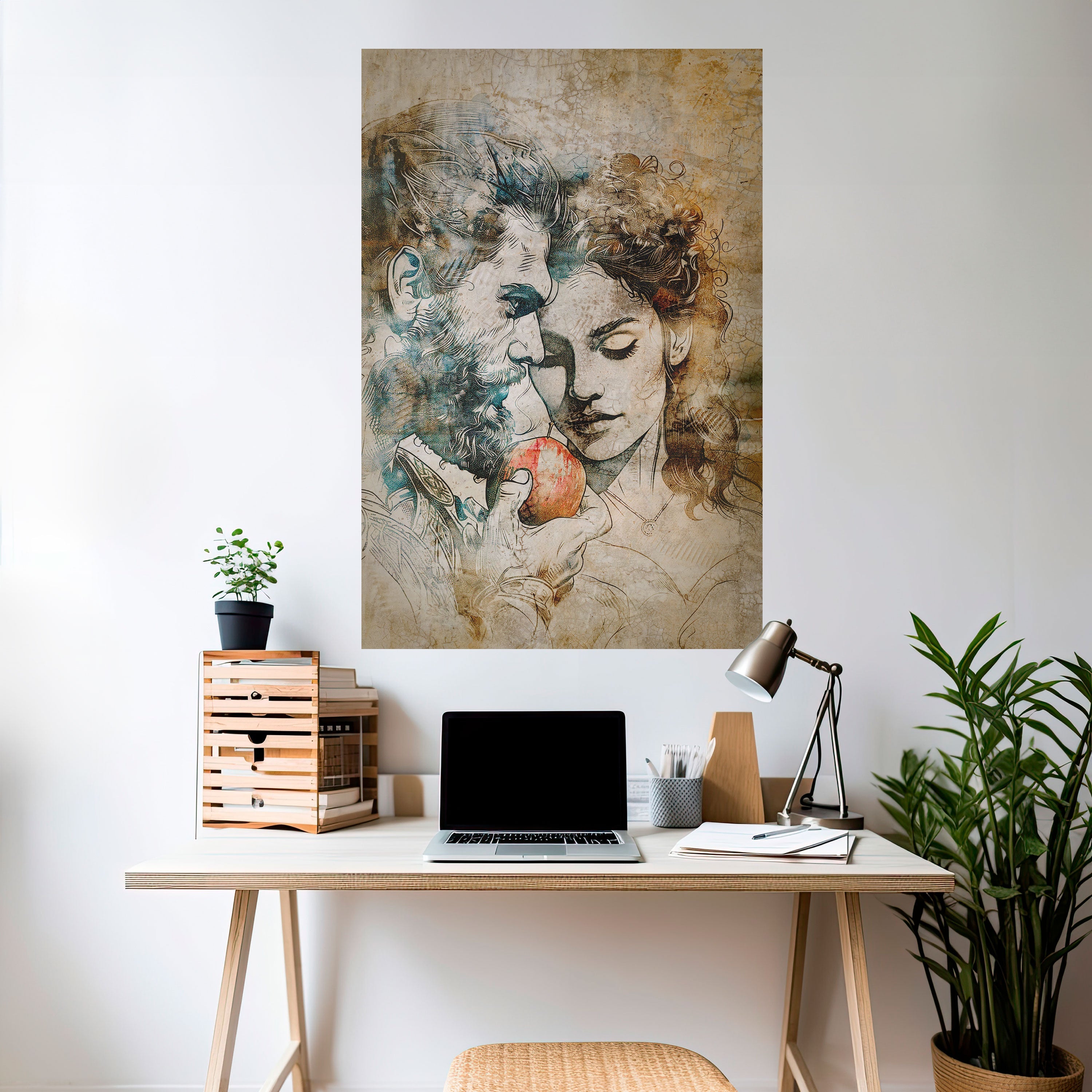 WHISPERS OF TEMPTATION Poster Vertical Autocolante