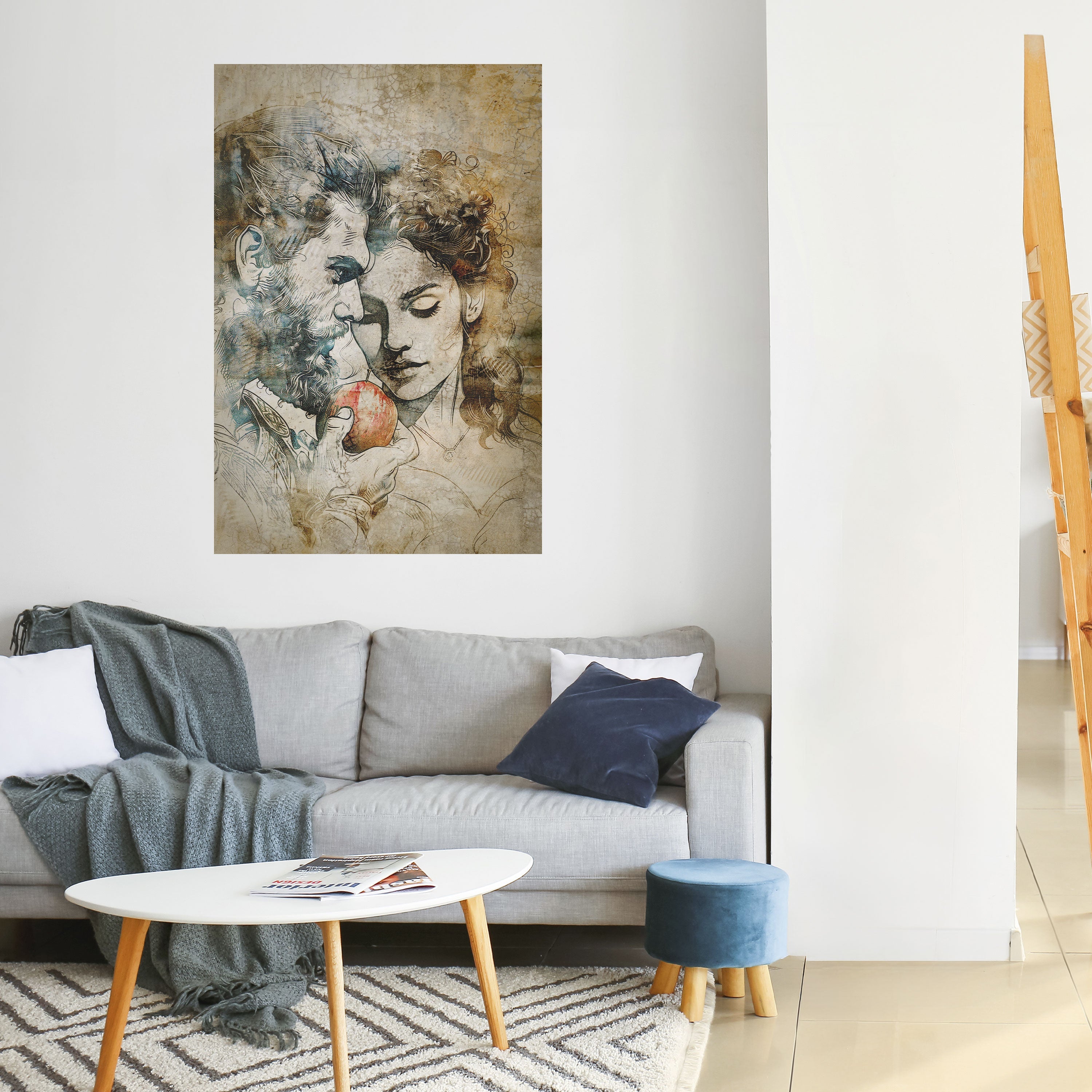 WHISPERS OF TEMPTATION Poster Vertical Autocolante