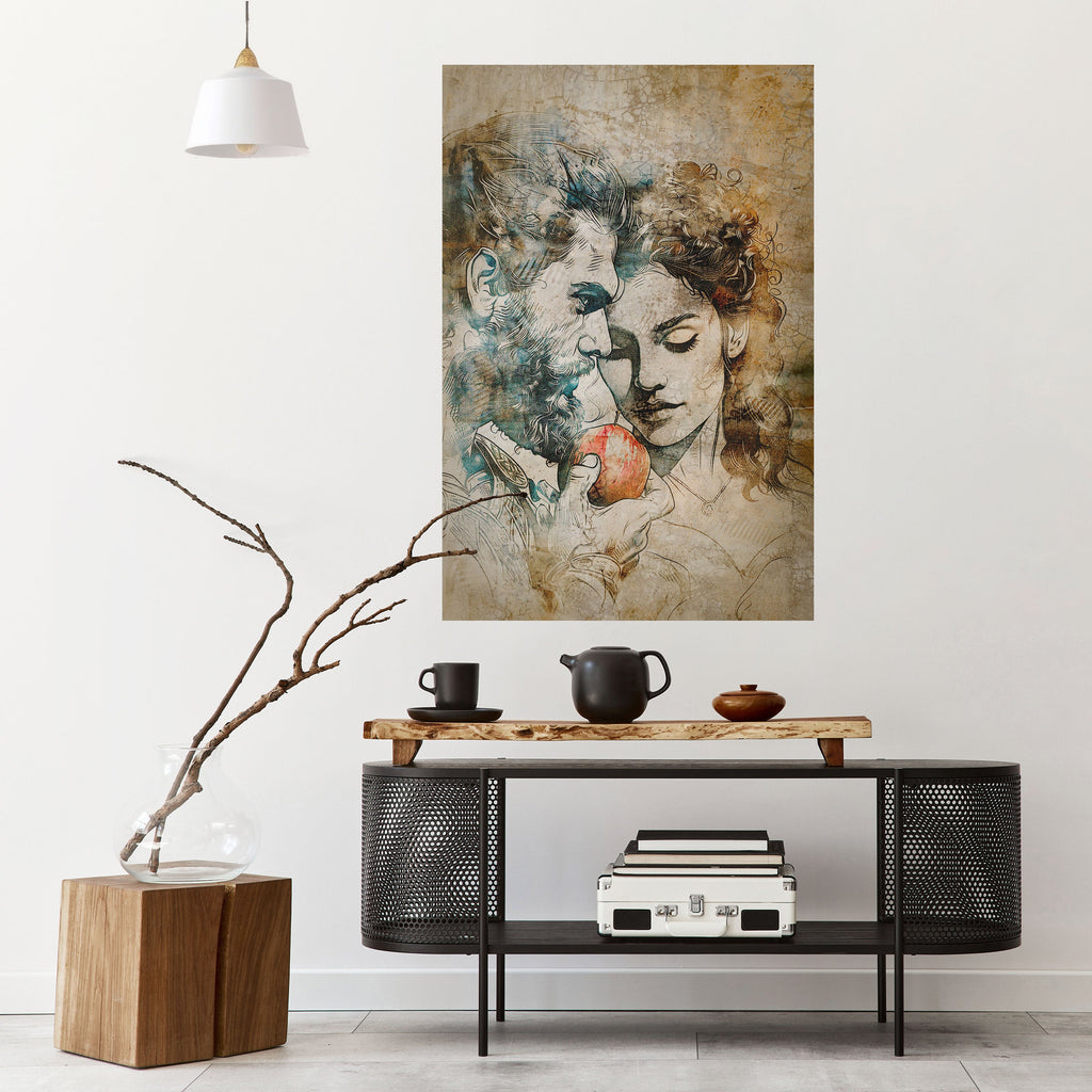 WHISPERS OF TEMPTATION Poster Vertical Autocolante