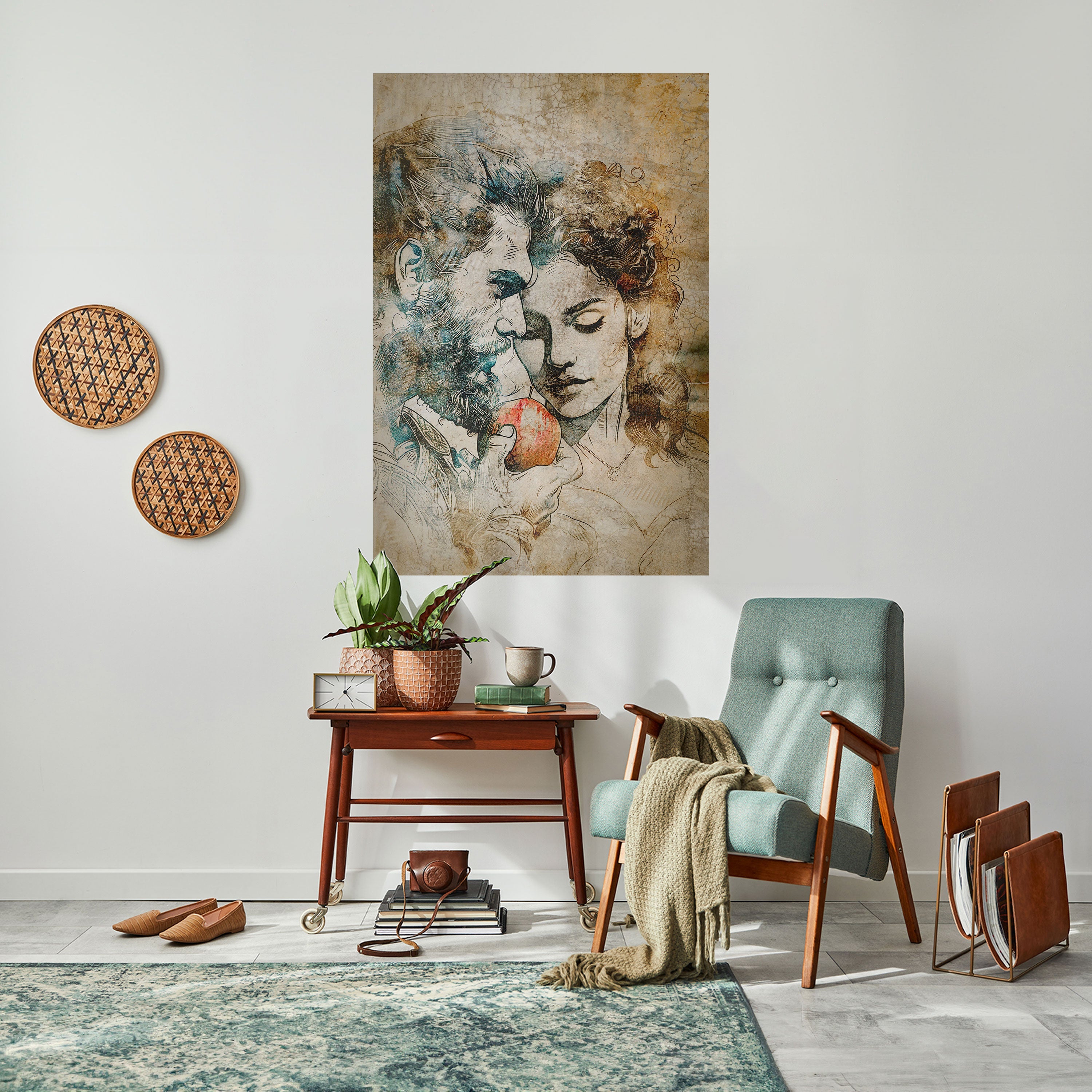 WHISPERS OF TEMPTATION Poster Vertical Autocolante