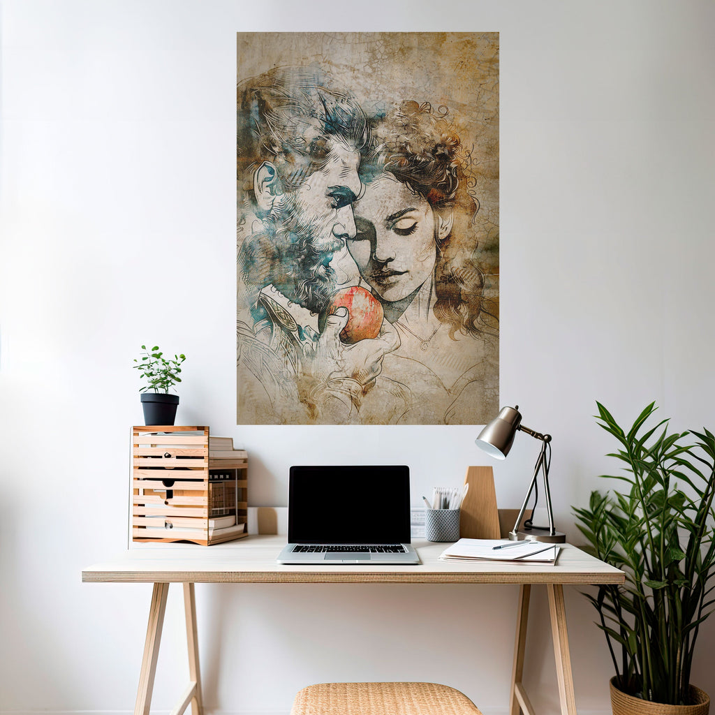 WHISPERS OF TEMPTATION Poster Vertical Autocolante