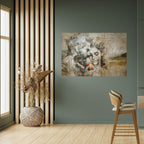 WHISPERS OF TEMPTATION Peel and Stick Horizontal Poster