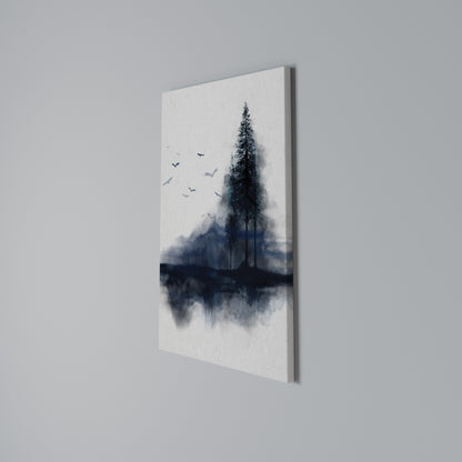 MISTY RECOLLECTION Quadro em tela vertical