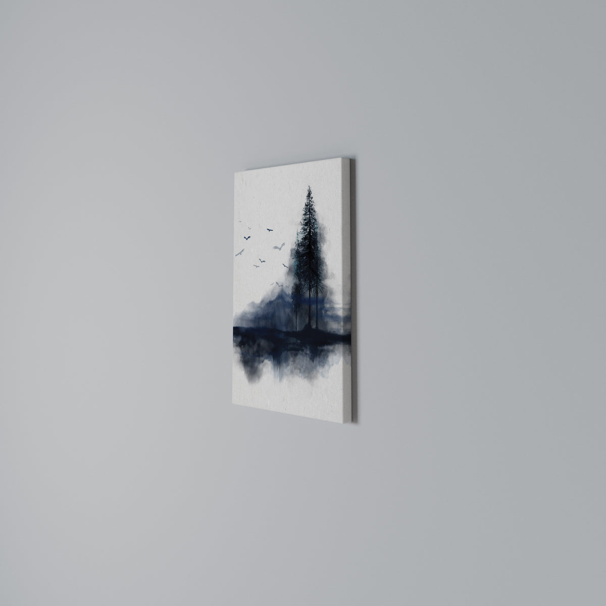 MISTY RECOLLECTION Quadro em tela vertical