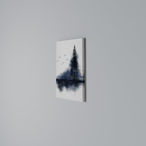 MISTY RECOLLECTION Quadro em tela vertical