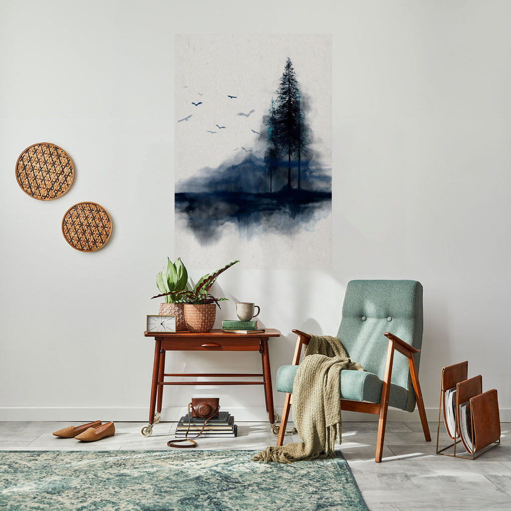 MISTY RECOLLECTION Poster Vertical Autocolante