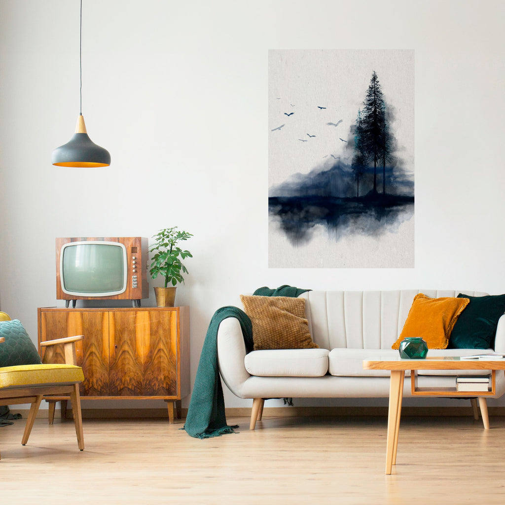 MISTY RECOLLECTION Poster Vertical Autocolante