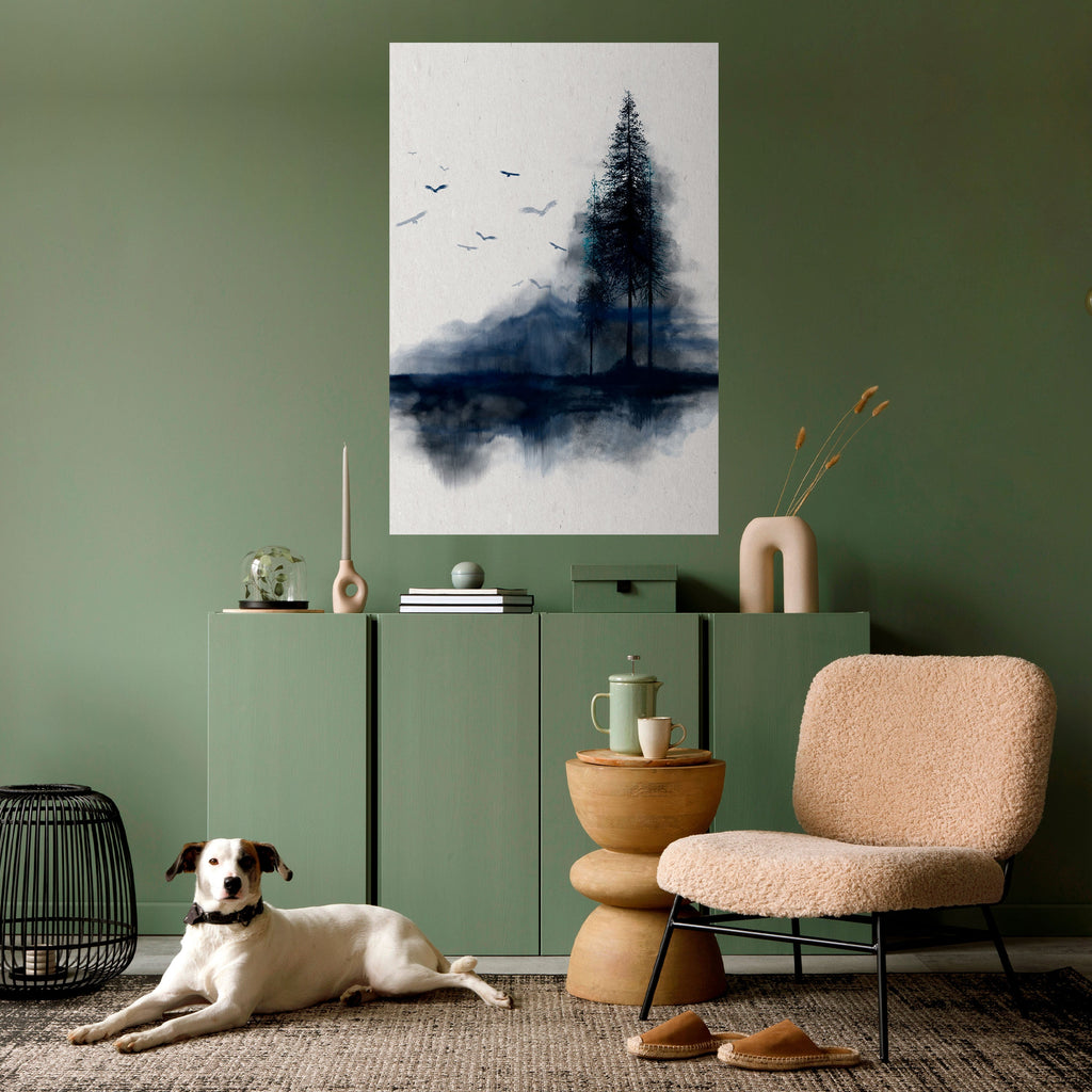 MISTY RECOLLECTION Poster Vertical Autocolante