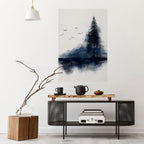 MISTY RECOLLECTION Poster Vertical Autocolante