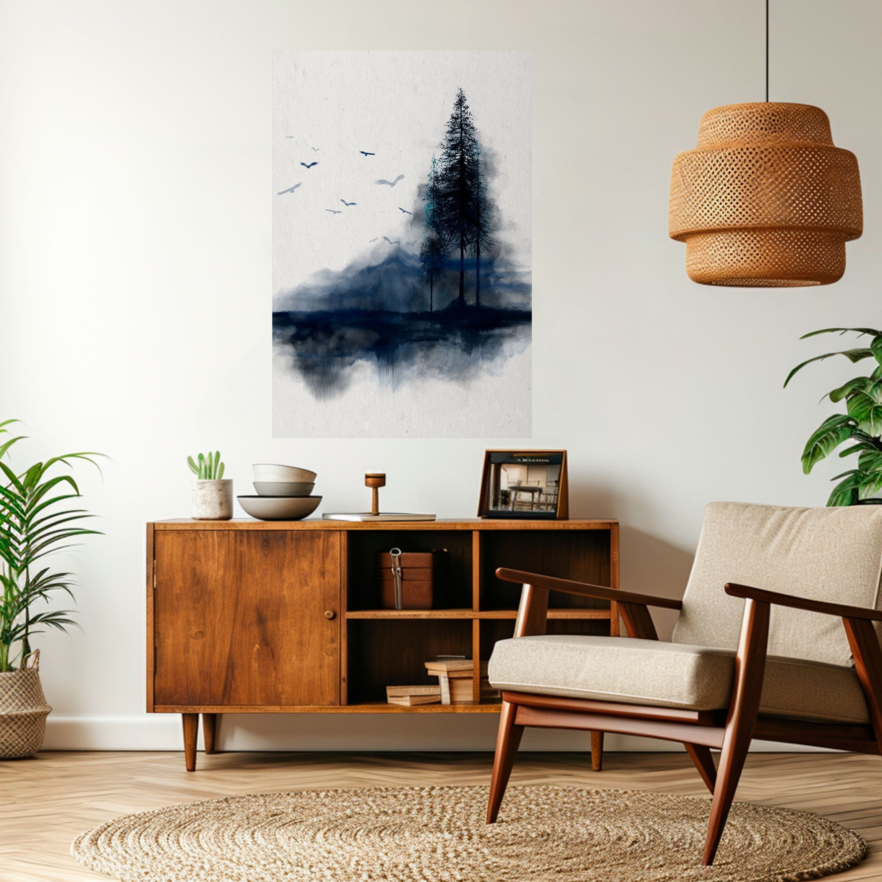 MISTY RECOLLECTION Poster Vertical Autocolante