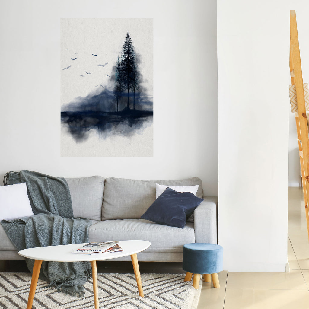 MISTY RECOLLECTION Poster Vertical Autocolante