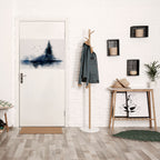 MISTY RECOLLECTION Peel and Stick Horizontal Poster