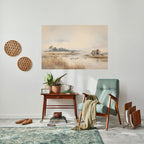 LAKESIDE NOSTALGY Poster Horizontal Autocolante