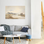 LAKESIDE NOSTALGY Poster Horizontal Autocolante