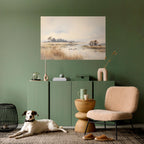 LAKESIDE NOSTALGY Poster Horizontal Autocolante