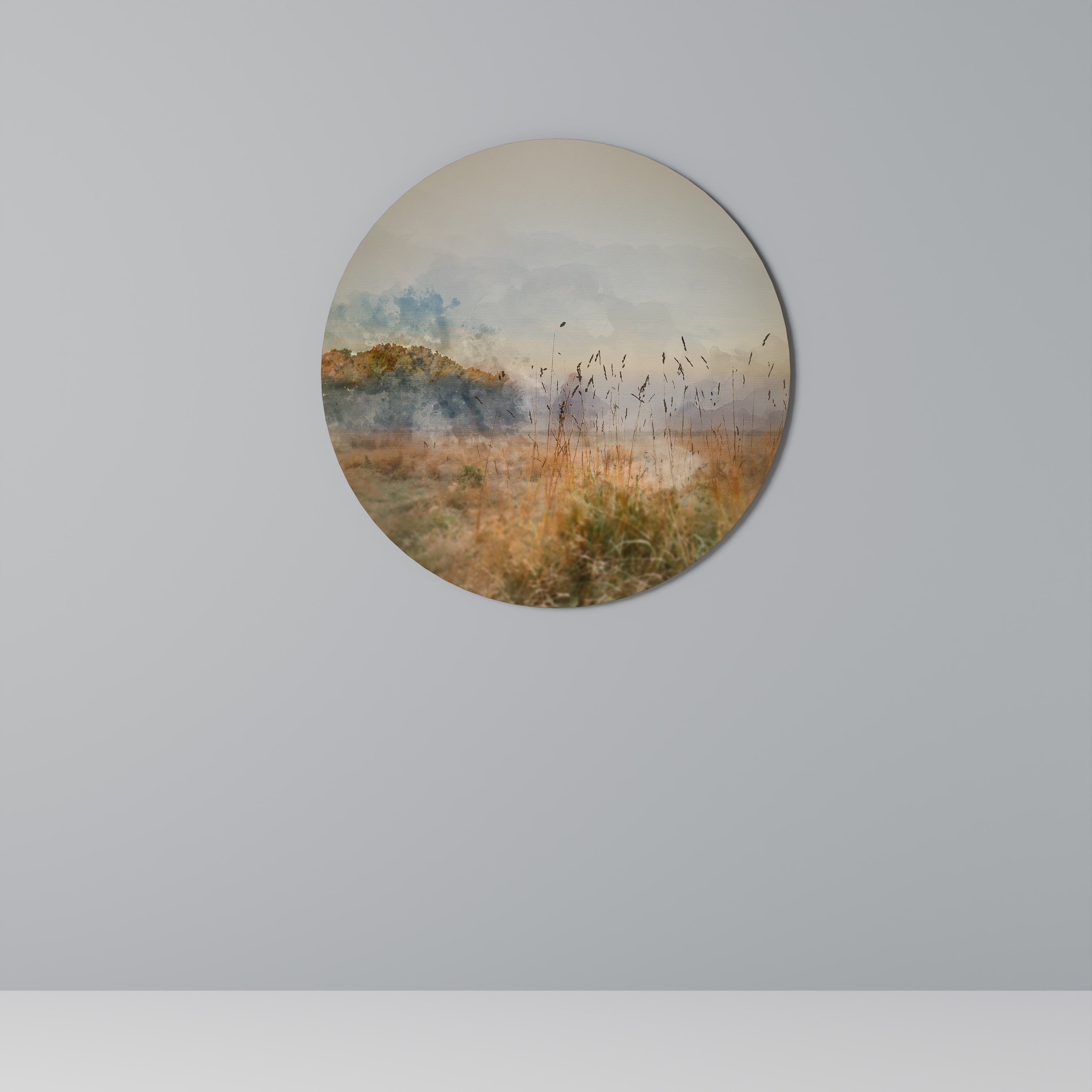 SUMMERTIME SADNESS Round Wall Art