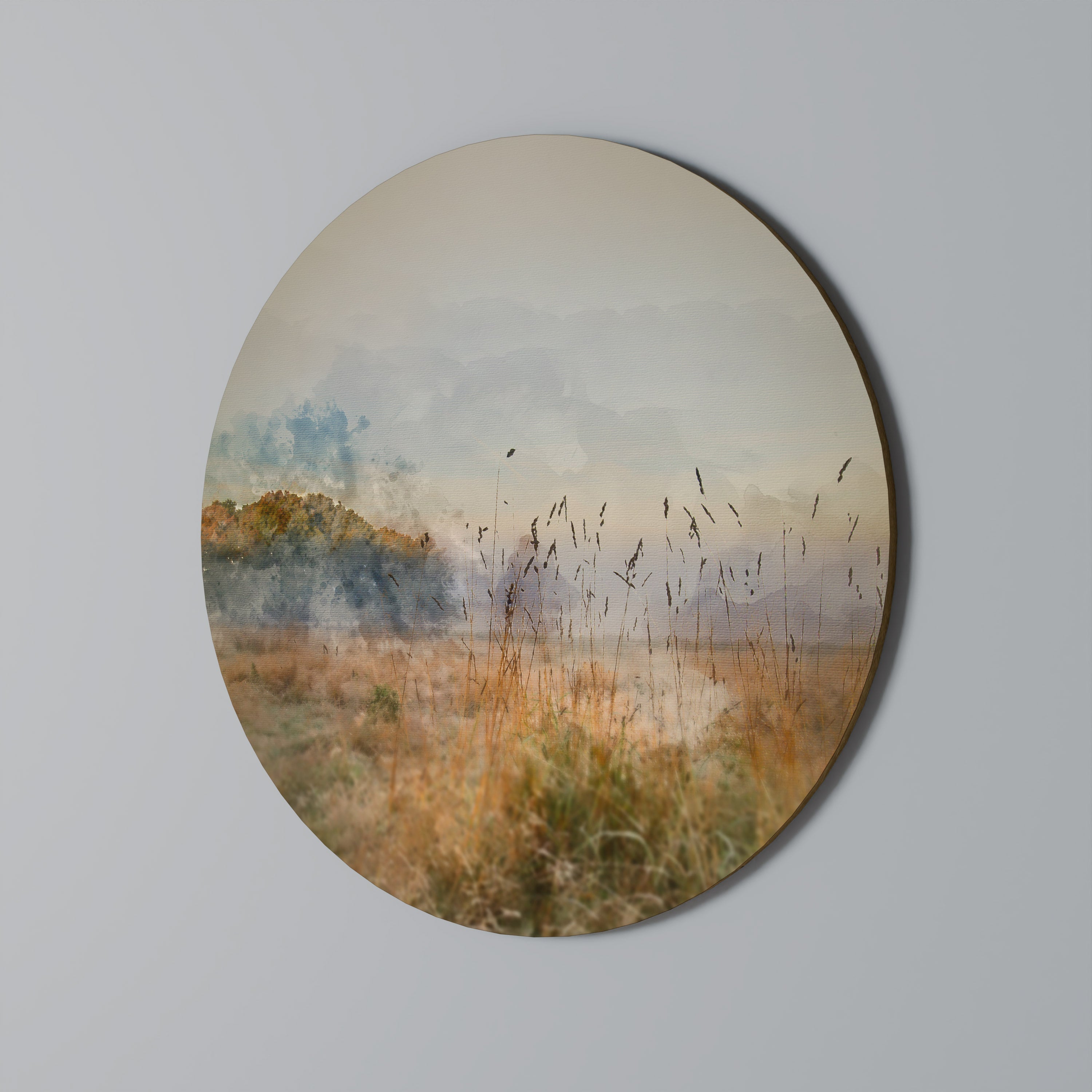 SUMMERTIME SADNESS Round Wall Art