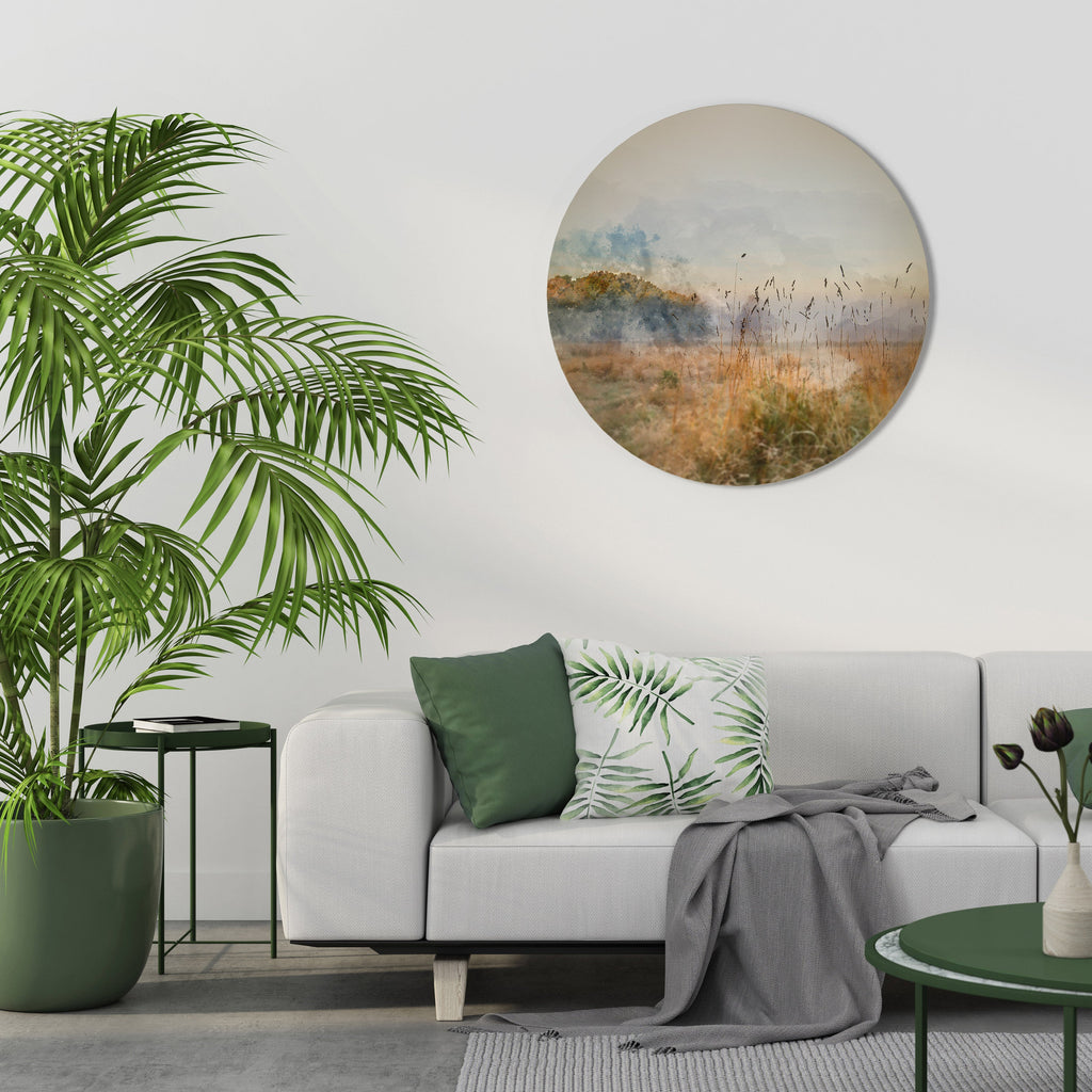 SUMMERTIME SADNESS Round Wall Art