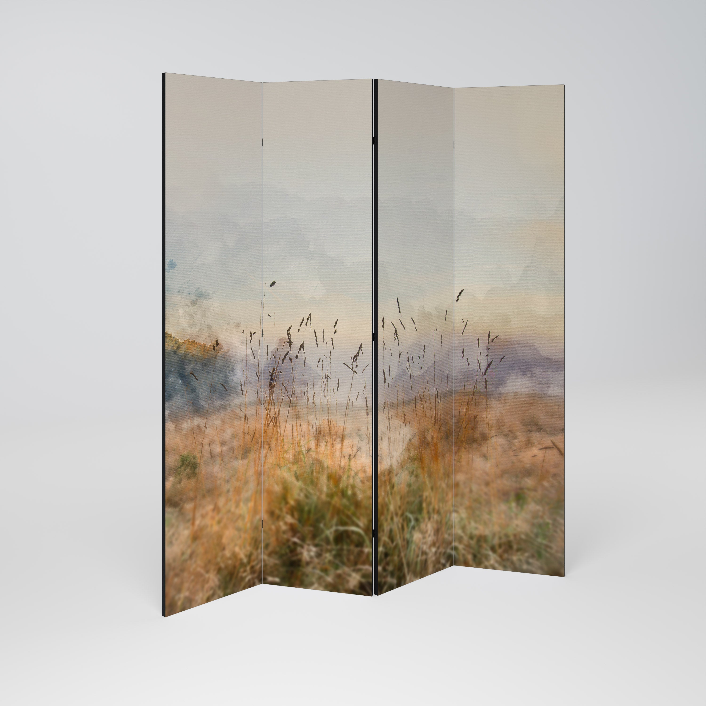SUMMERTIME SADNESS Decorative 4-Panel Room Divider