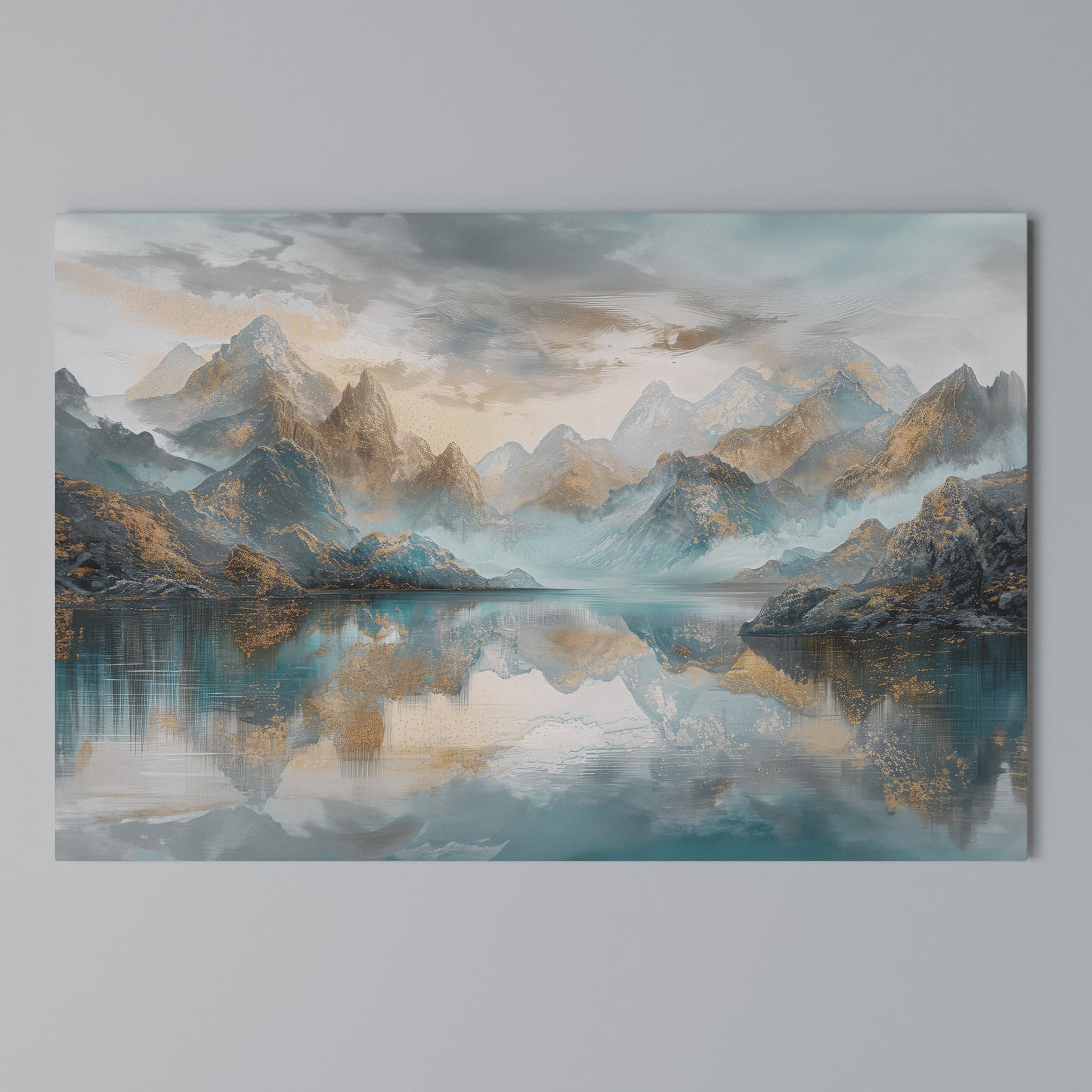 AZURE SUMMITS Horizontal Canvas Print