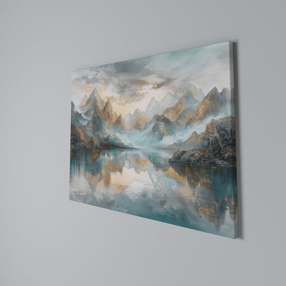 AZURE SUMMITS Horizontal Canvas Print