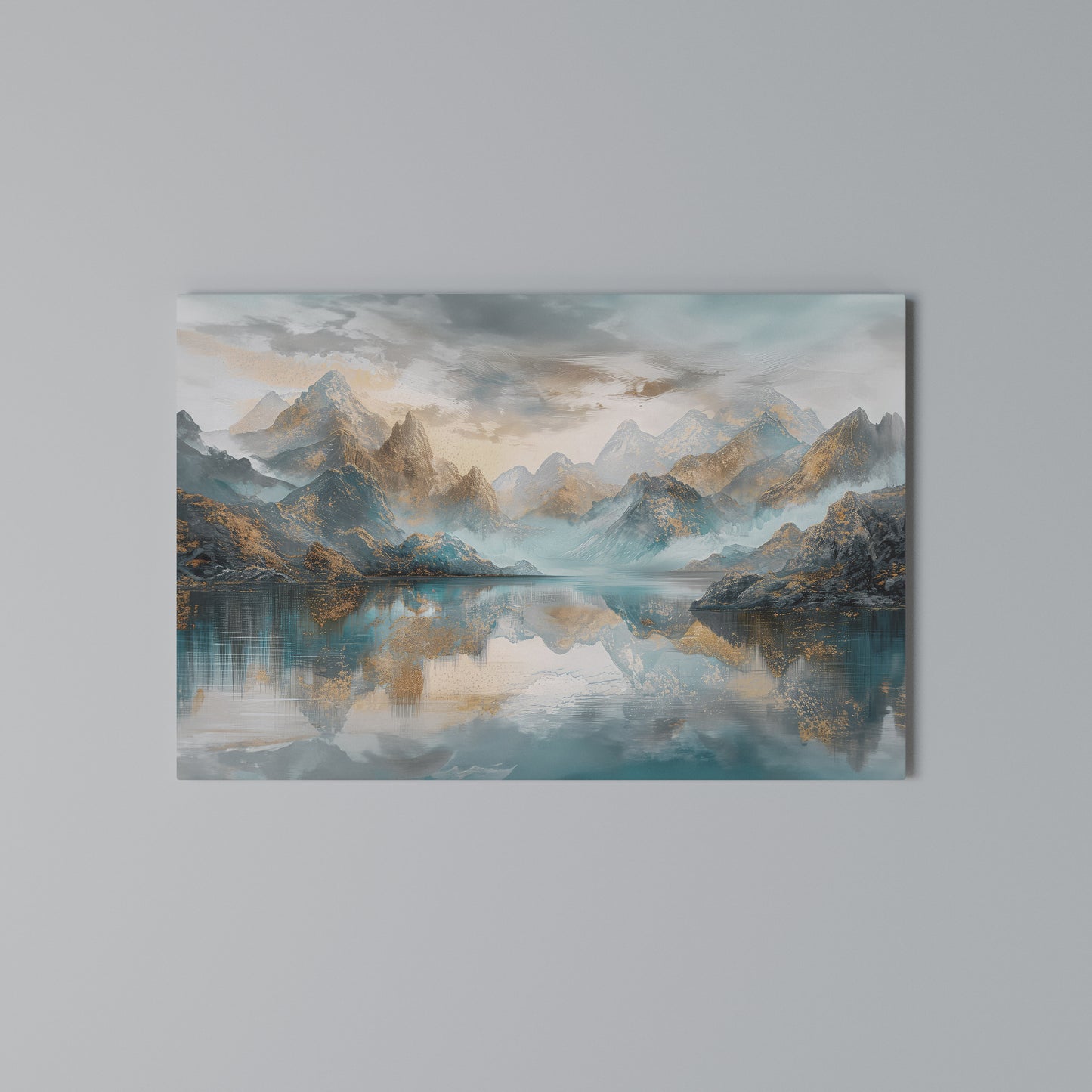 AZURE SUMMITS Horizontal Canvas Print