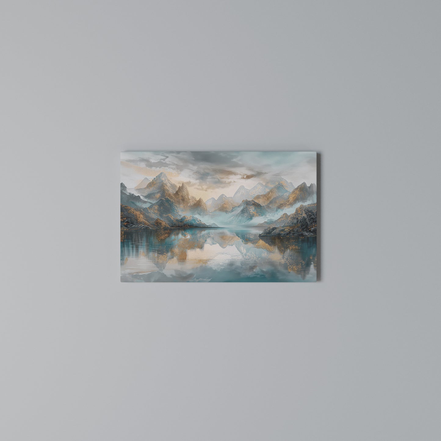 AZURE SUMMITS Horizontal Canvas Print
