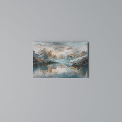 AZURE SUMMITS Horizontal Canvas Print