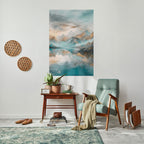 AZURE SUMMITS Poster Vertical Autocolante