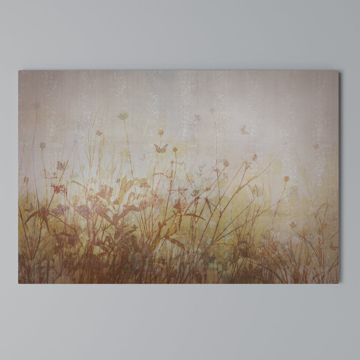 MEADOW BUTTERFLIES Horizontal Canvas Print