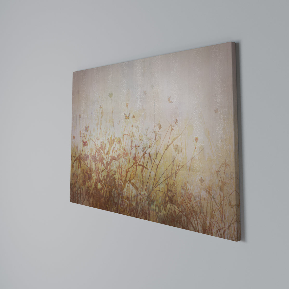 MEADOW BUTTERFLIES Horizontal Canvas Print