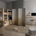 MEADOW BUTTERFLIES Decorative 4-Panel Room Divider