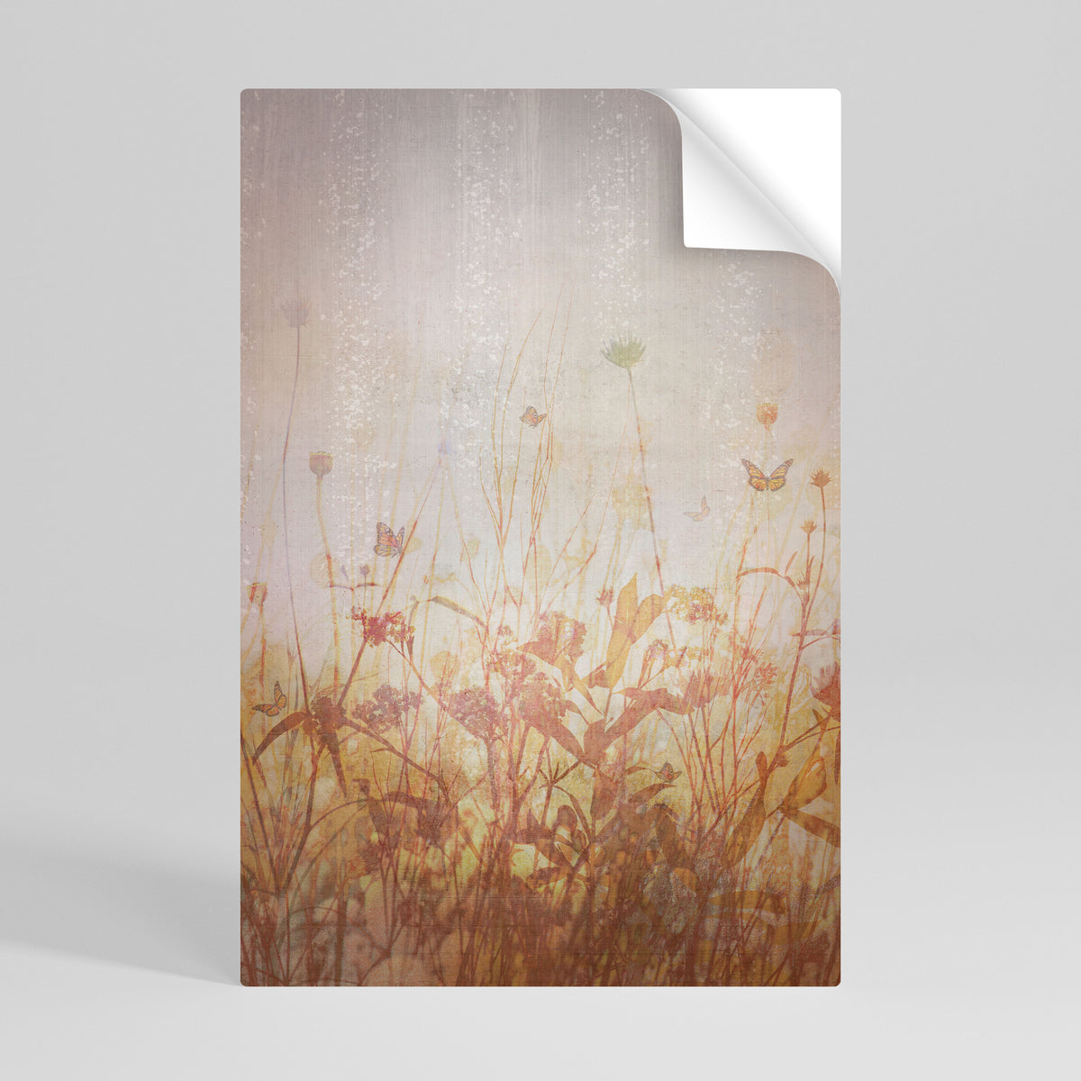 MEADOW BUTTERFLIES Póster Autocolante Vertical