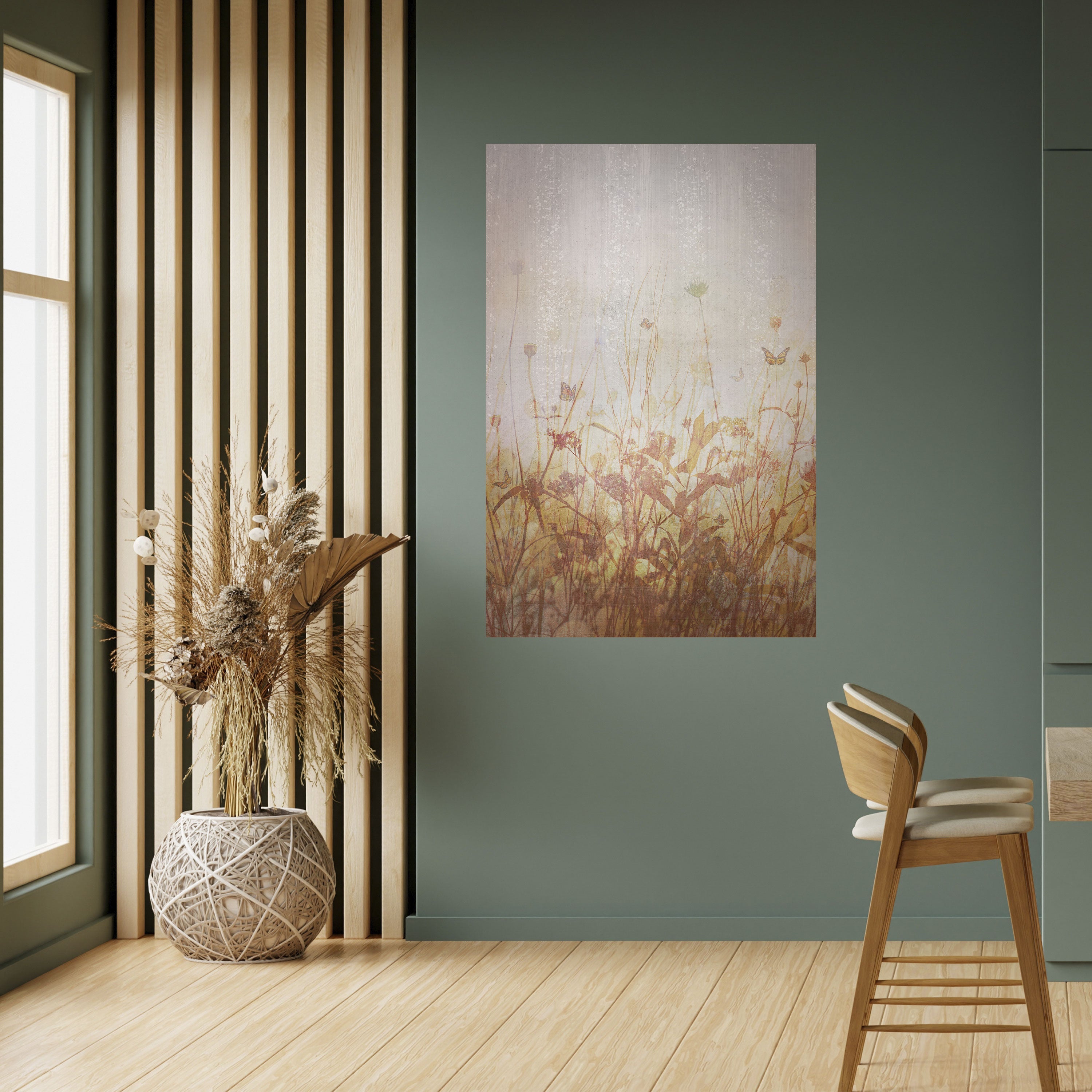 MEADOW BUTTERFLIES Poster Vertical Autocolante