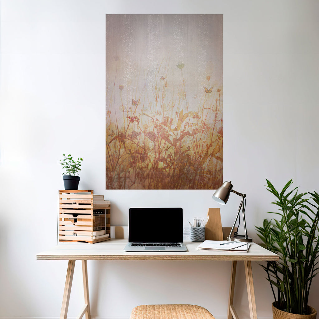 MEADOW BUTTERFLIES Poster Vertical Autocolante