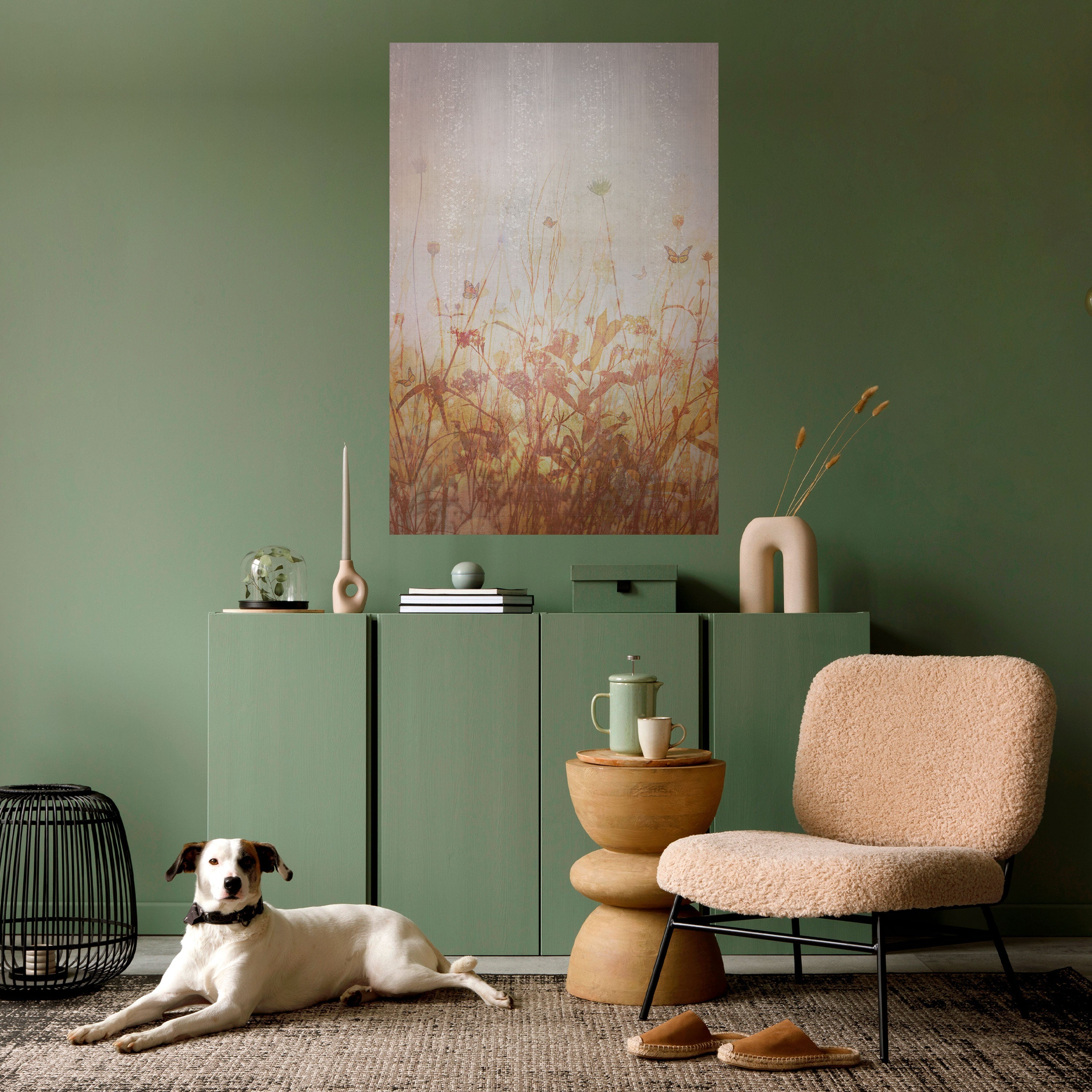 MEADOW BUTTERFLIES Poster Vertical Autocolante