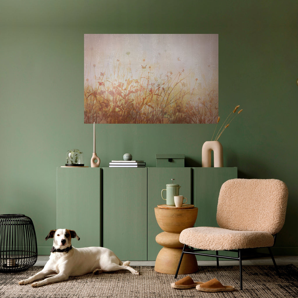 MEADOW BUTTERFLIES Poster Horizontal Autocolante