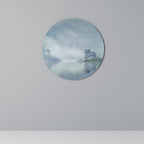 SILVER LAKE Quadro Redondo Decorativo