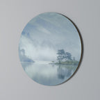 SILVER LAKE Quadro Redondo Decorativo