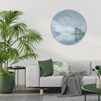 SILVER LAKE Quadro Redondo Decorativo