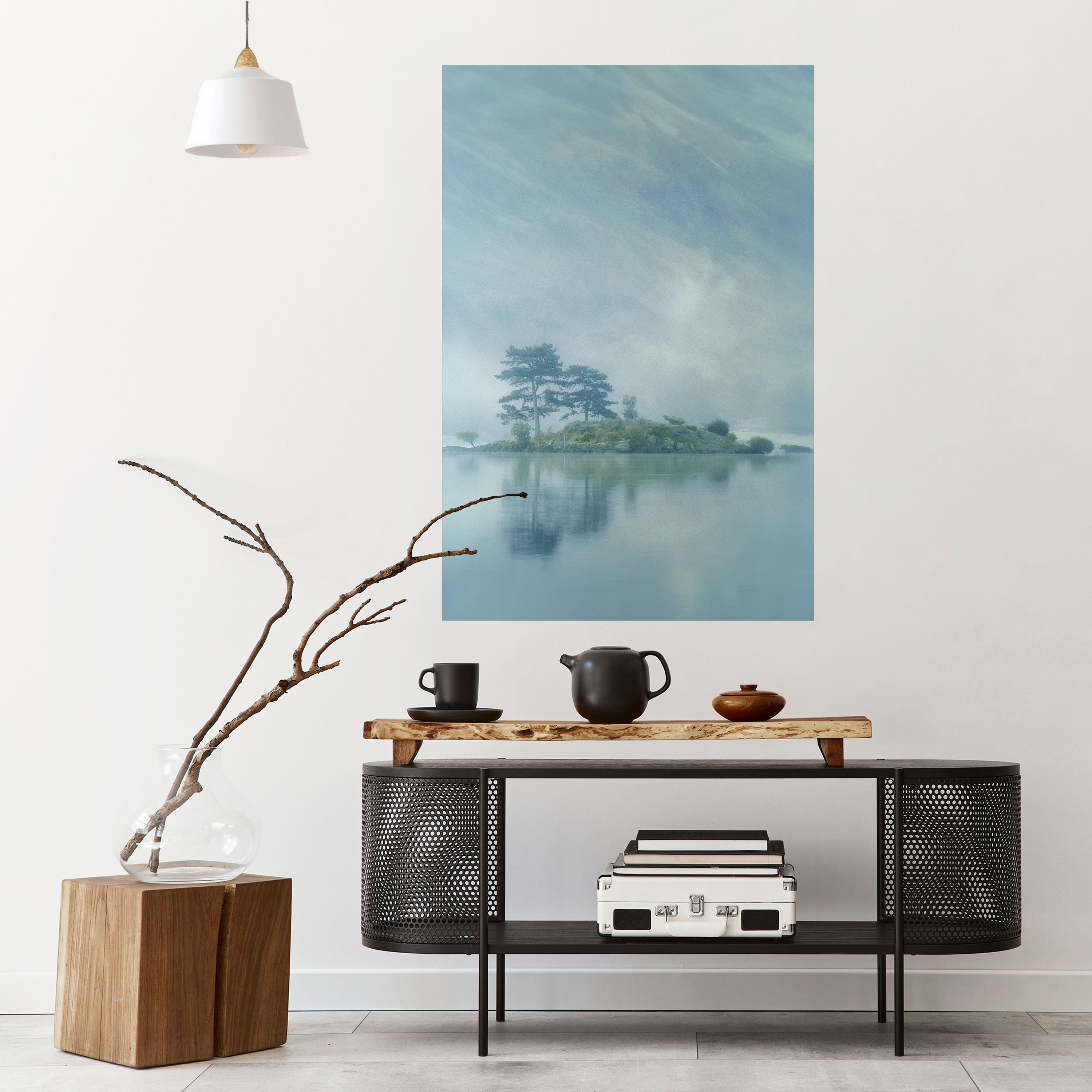 SILVER LAKE Poster Vertical Autocolante