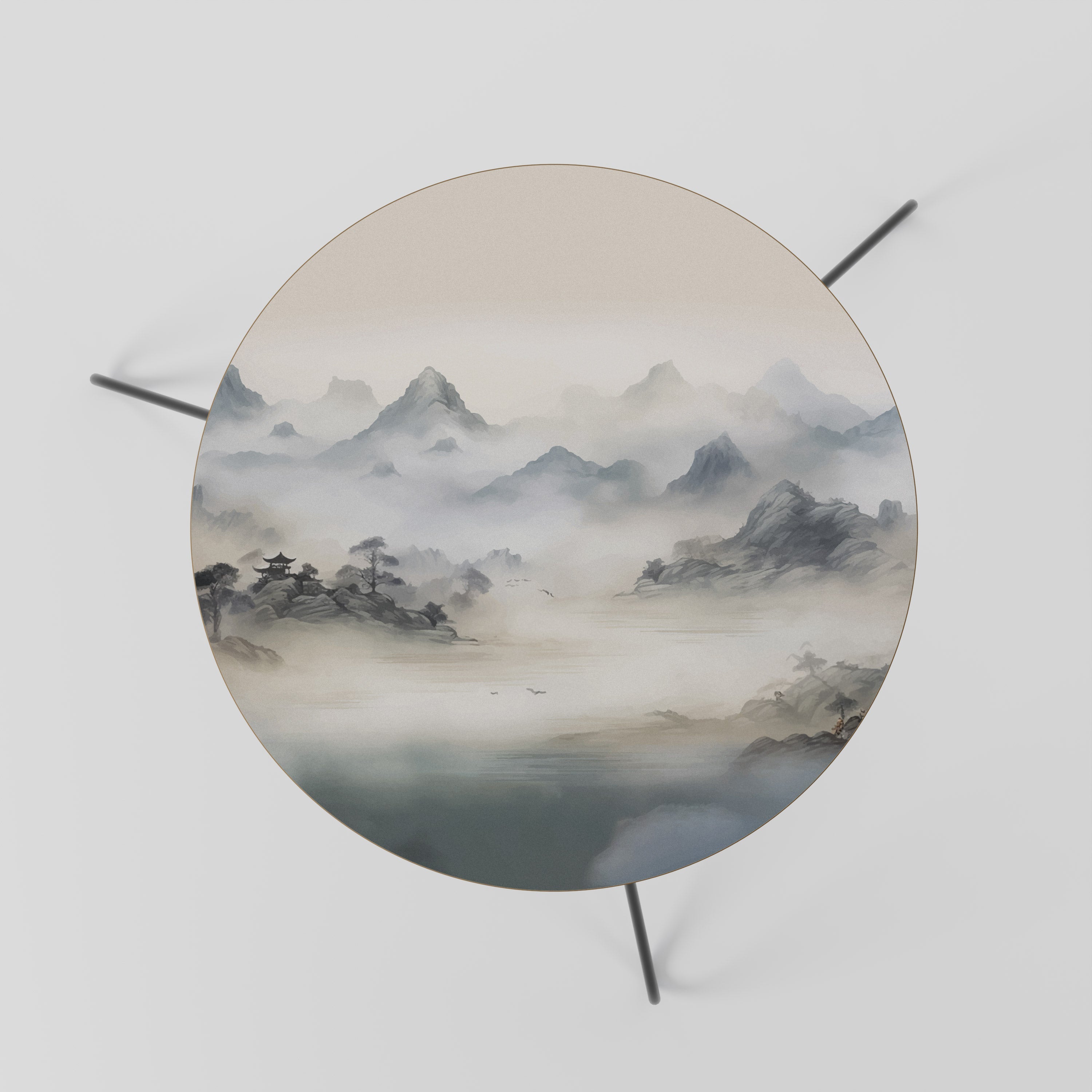 HIDDEN TEMPLE MIST Coffee Table 60