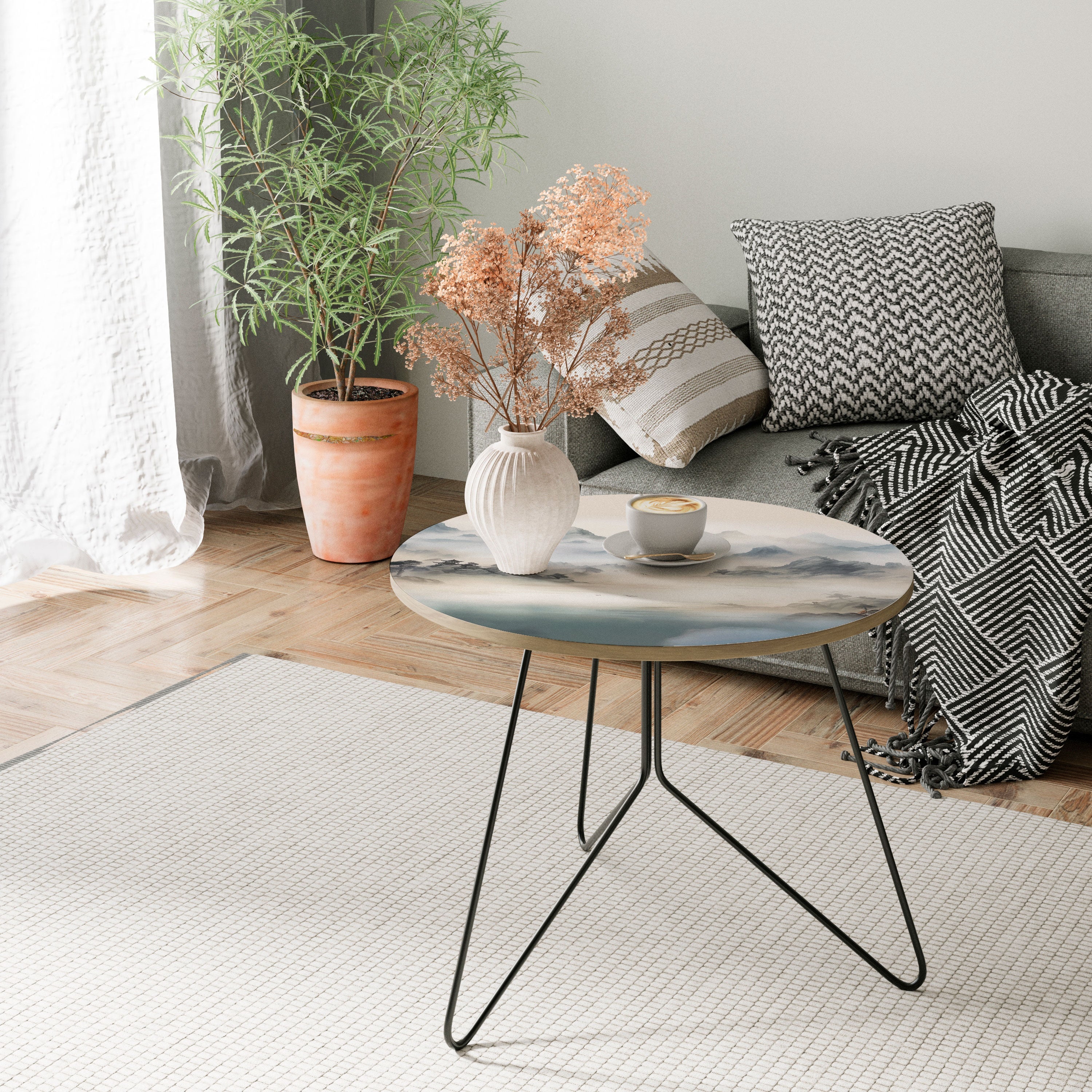 HIDDEN TEMPLE MIST Mesa de Centro 69