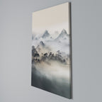 HIDDEN TEMPLE MIST Quadro em tela vertical