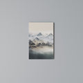 HIDDEN TEMPLE MIST Quadro em tela vertical