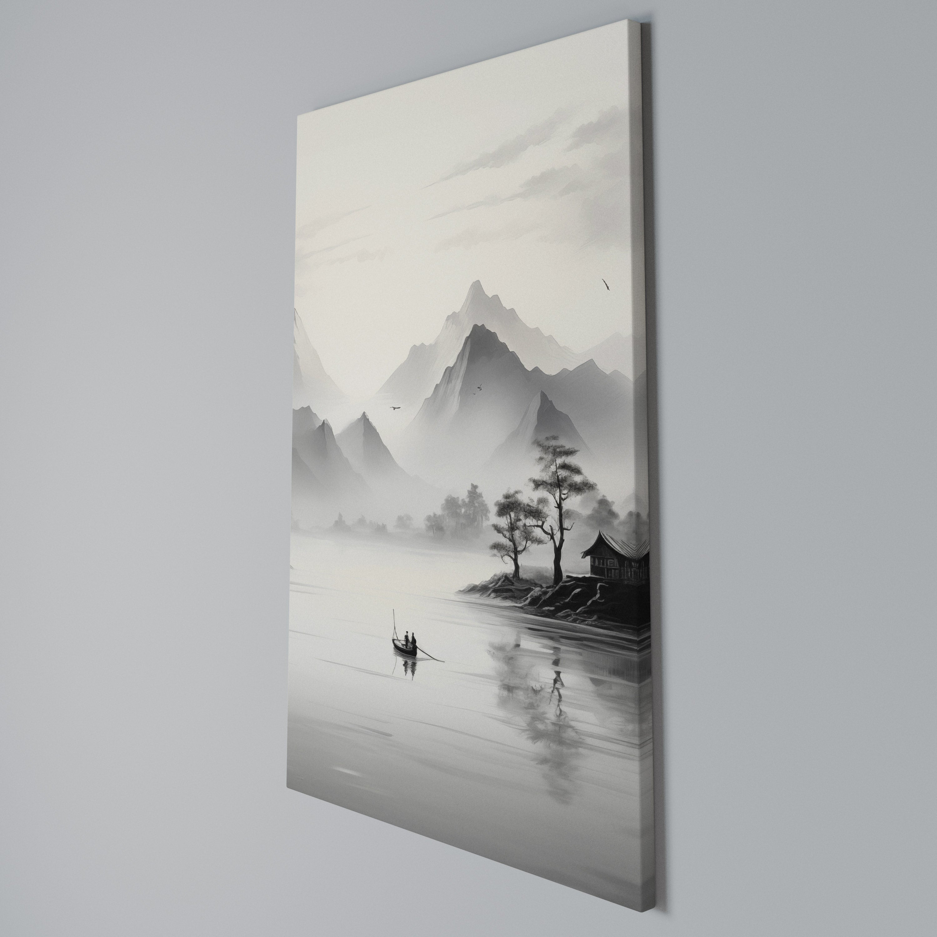 ASIAN VENTURE Quadro em tela vertical