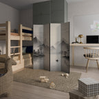 ASIAN VENTURE Decorative 4-Panel Room Divider
