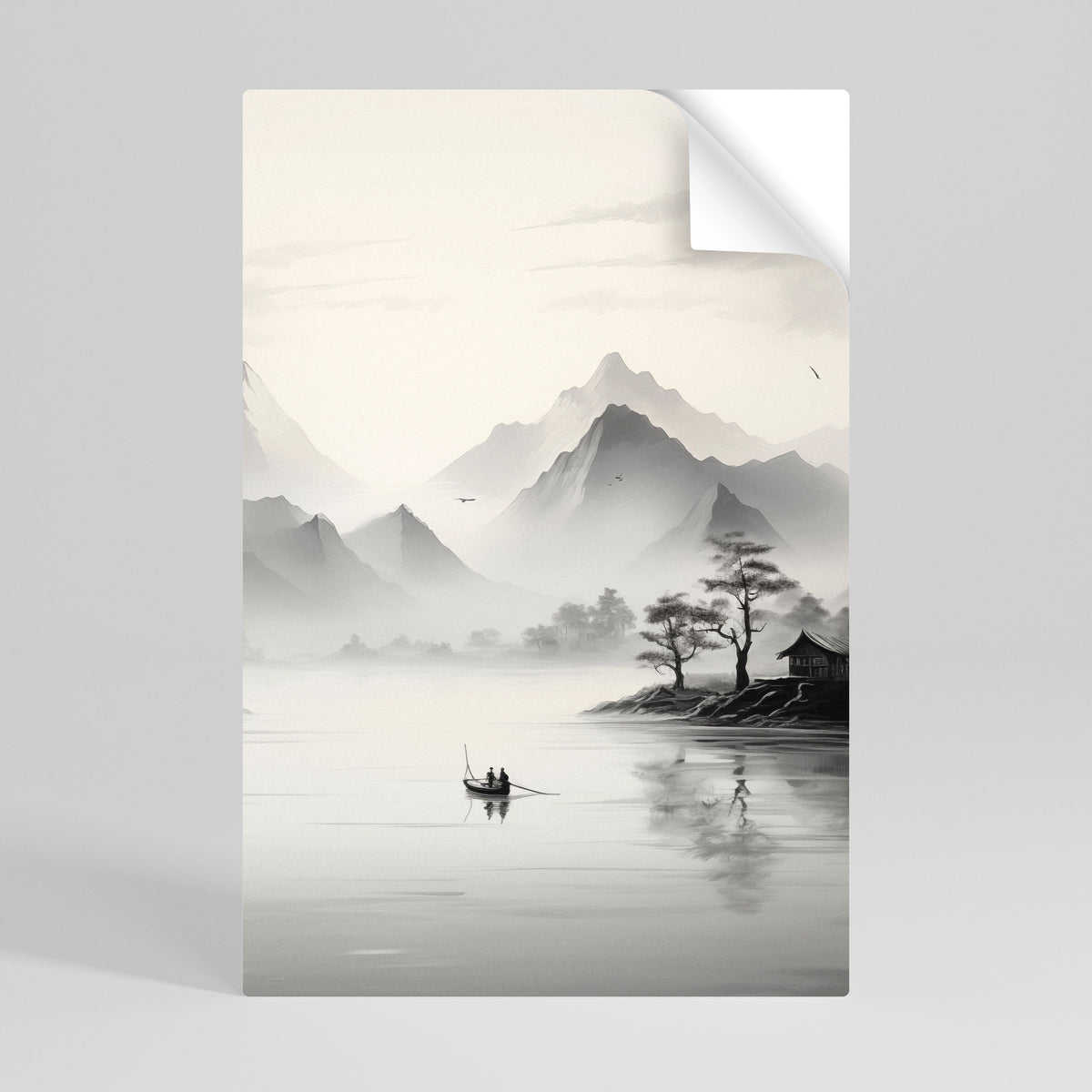 ASIAN VENTURE Póster Autocolante Vertical